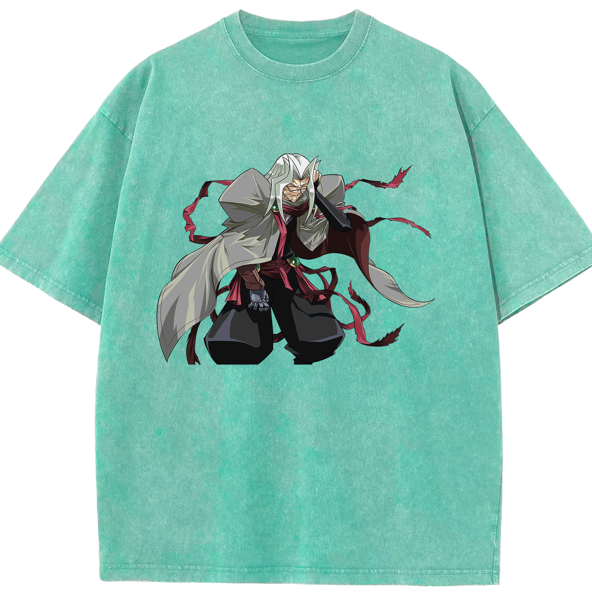 （画像用） 遊☆戯☆王 Yu-Gi-Oh! 綿100% ヴィンテージ風 半袖Tシャツ（フロントプリント）